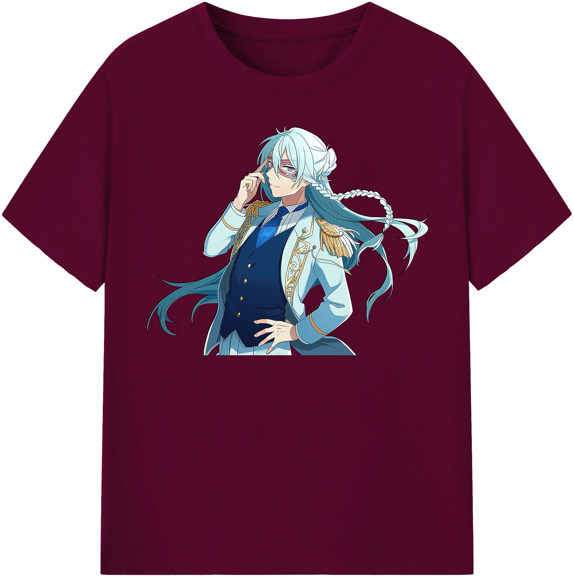 （画像用） あんさんぶるスターズ! Ensemble Stars レディースカジュアルプリントTシャツ（綿100％）